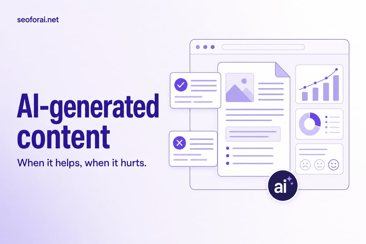 AI-Generated Content and Visibility: When It Helps and When It Hurts
