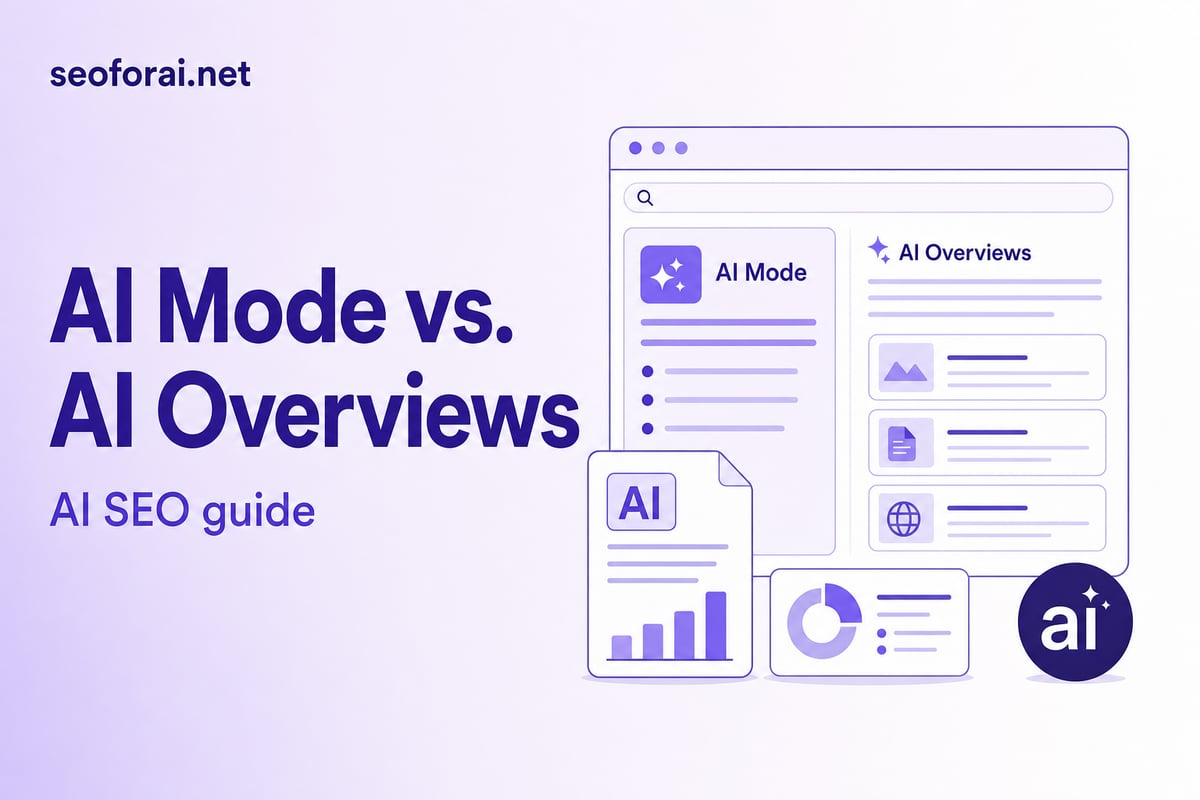 AI Mode vs. AI Overviews: Different Sources, Similar Answer