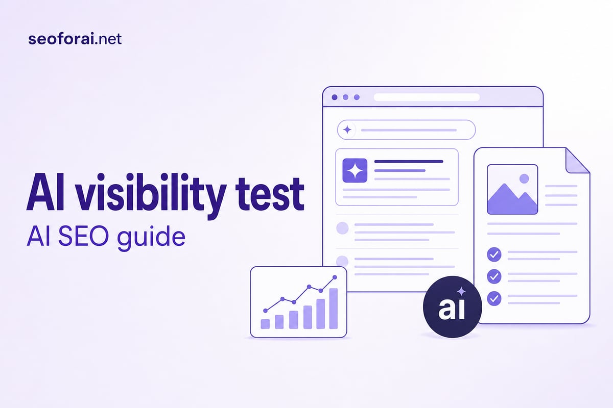 AI visibility test: a one-hour check for 2026