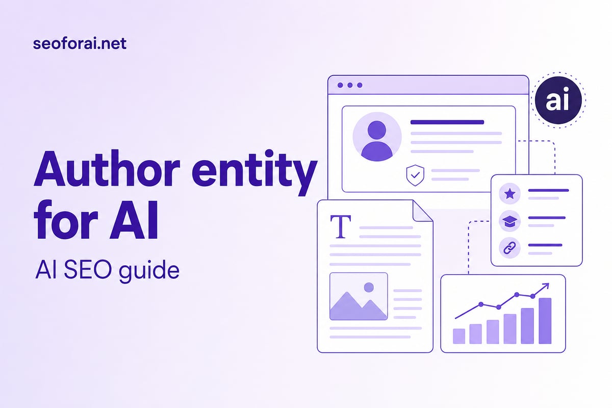 Author entity for AI: how to build one that gets cited