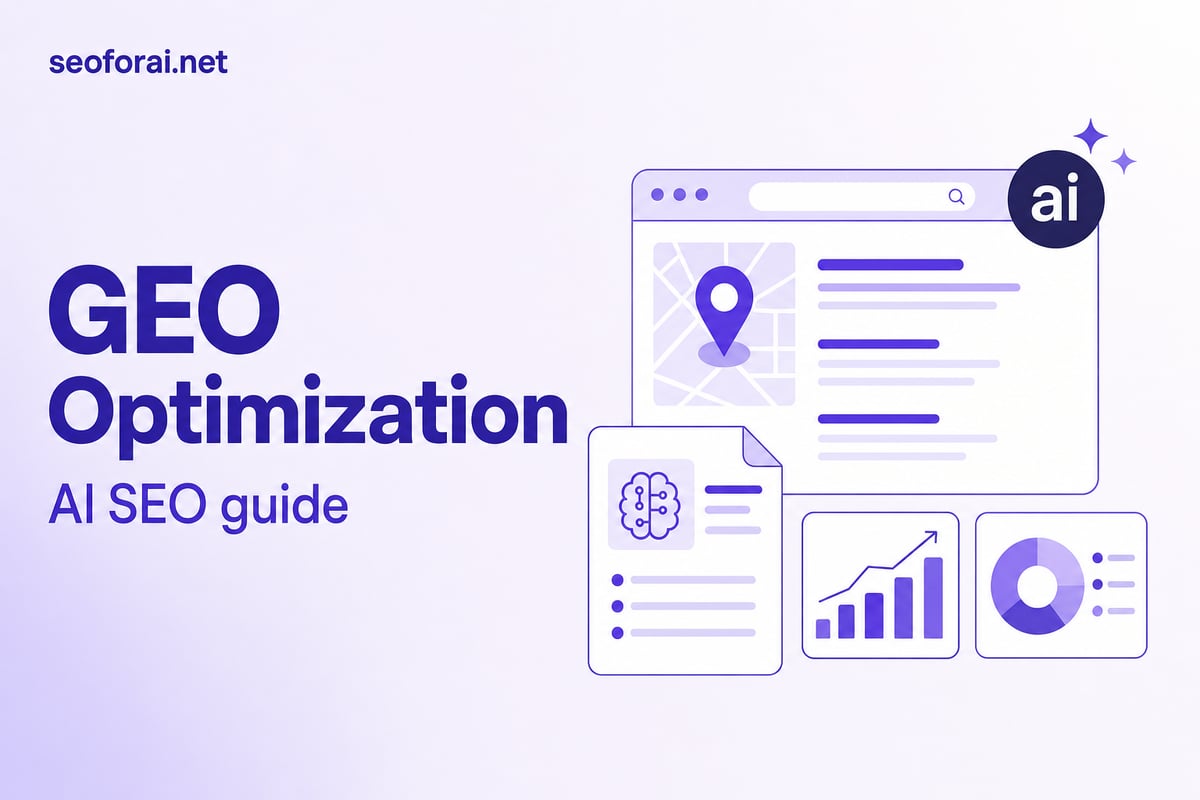 GEO Optimization: How to Prepare Your Site for ChatGPT, Perplexity, and Google AI Overviews