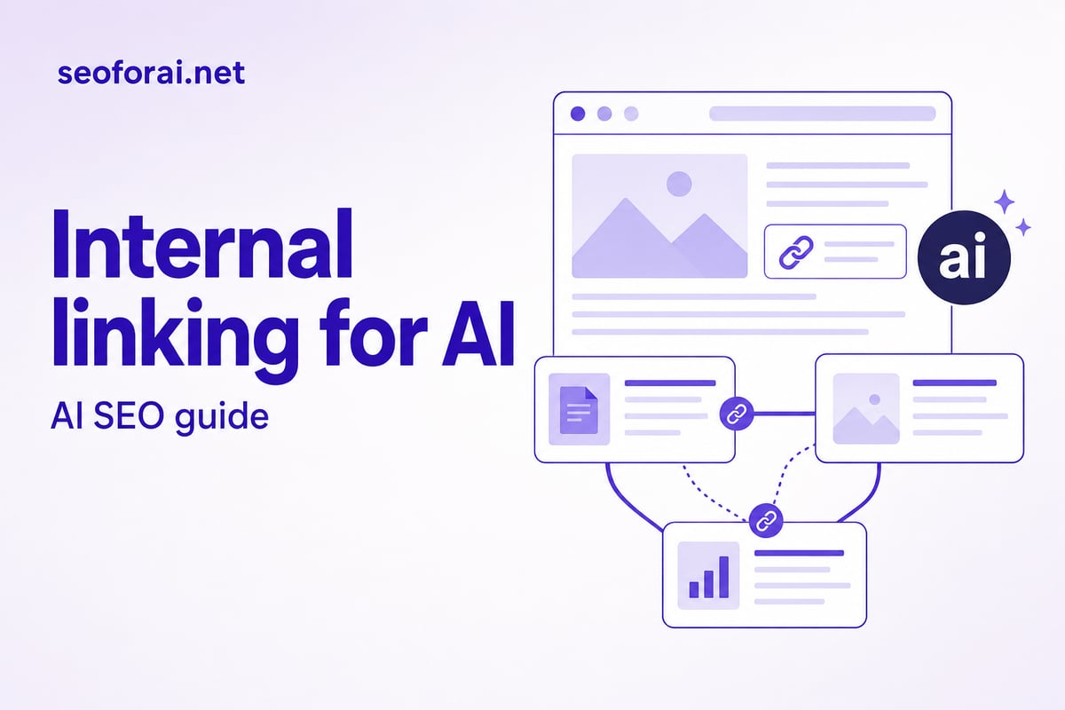 Internal linking for AI: how to connect your content