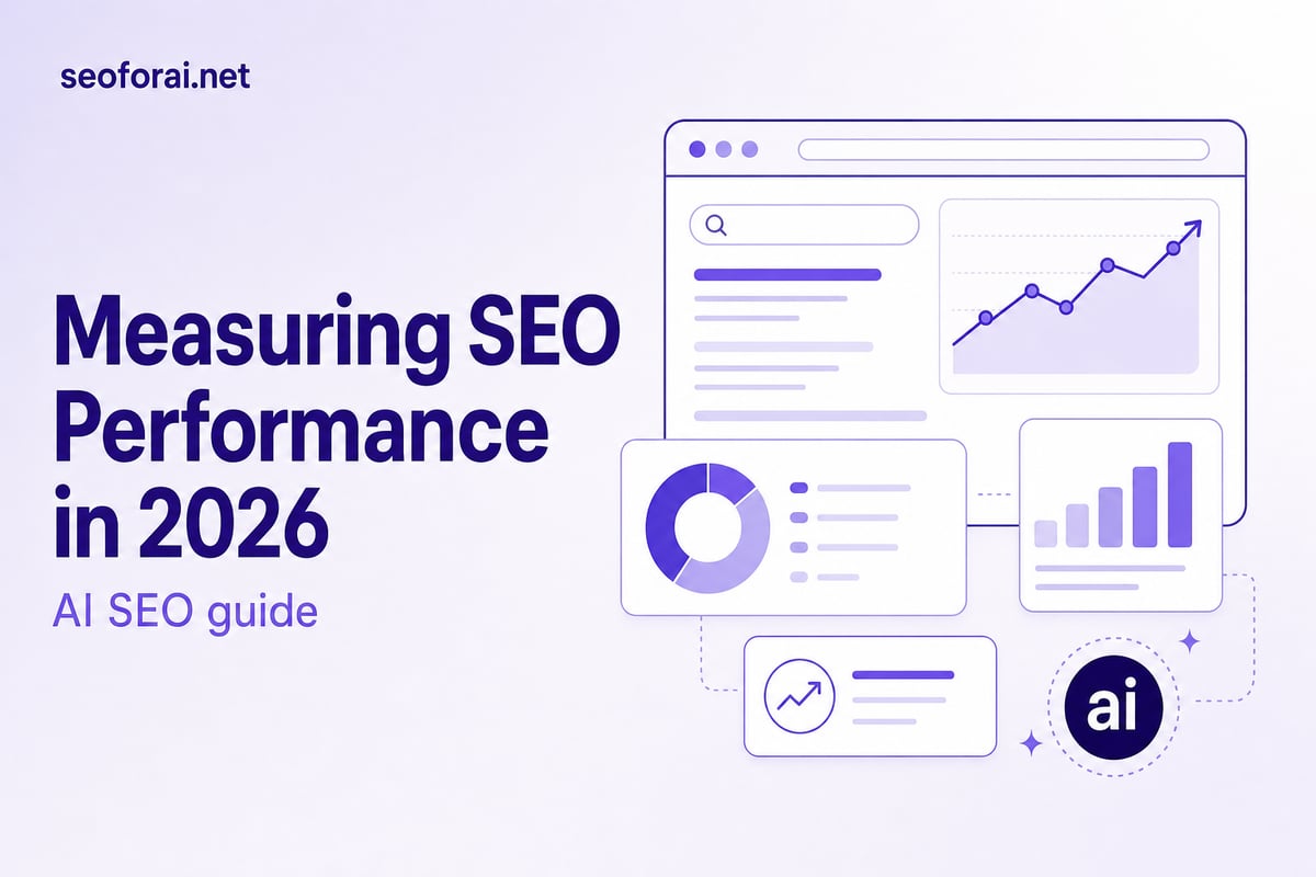 Measuring SEO Performance in 2026: 8 Metrics, a KPI Hierarchy, and Tools from GSC to AI Citation Tracking