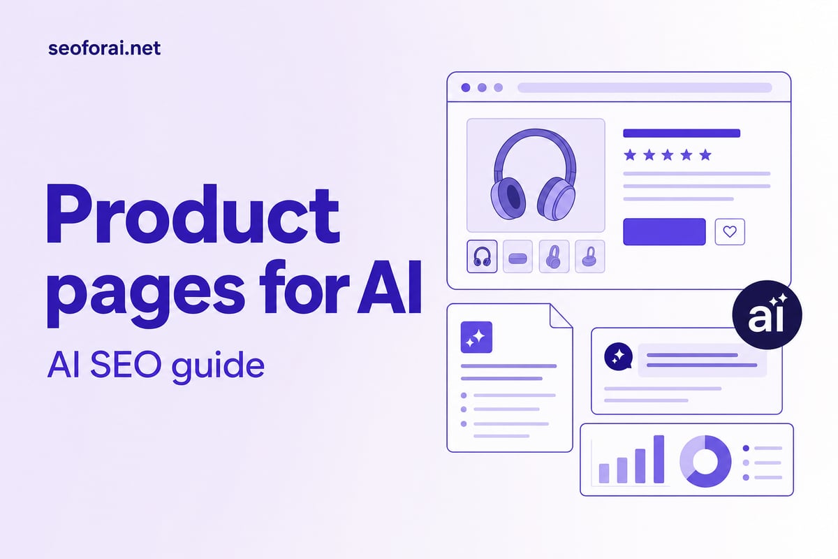 Product pages for AI: a guide for online stores in 2026