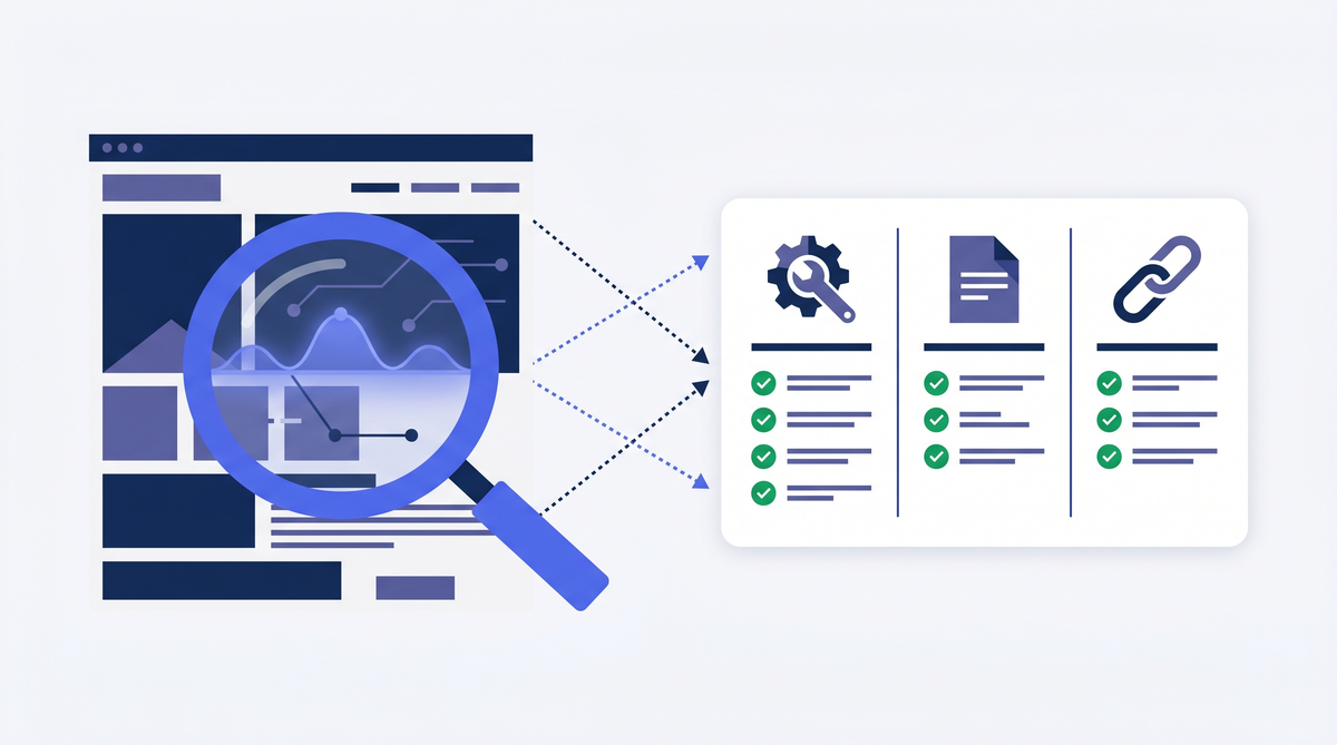 SEO audit: co kontrolovat 1× ročně a jak nálezy prioritizovat