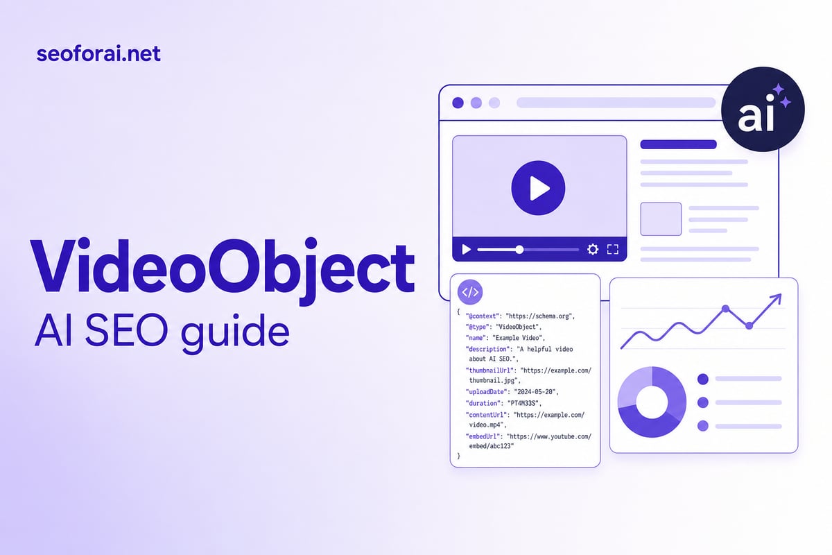 VideoObject: structured data for video and AI